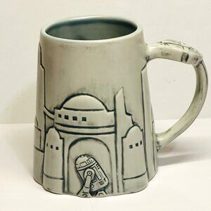 Disney Star Wars Galaxy's Edge R2D2 Batuu Millenium Falcon Coffee Relief MUG Cup